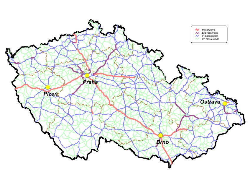 9.2. Road network