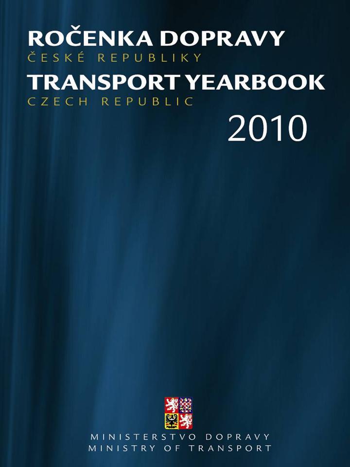 Titulní strana Ročenky dopravy 2010