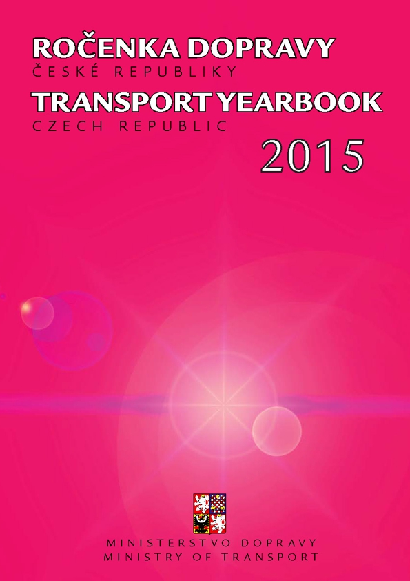 Titulní strana Ročenky dopravy 2015