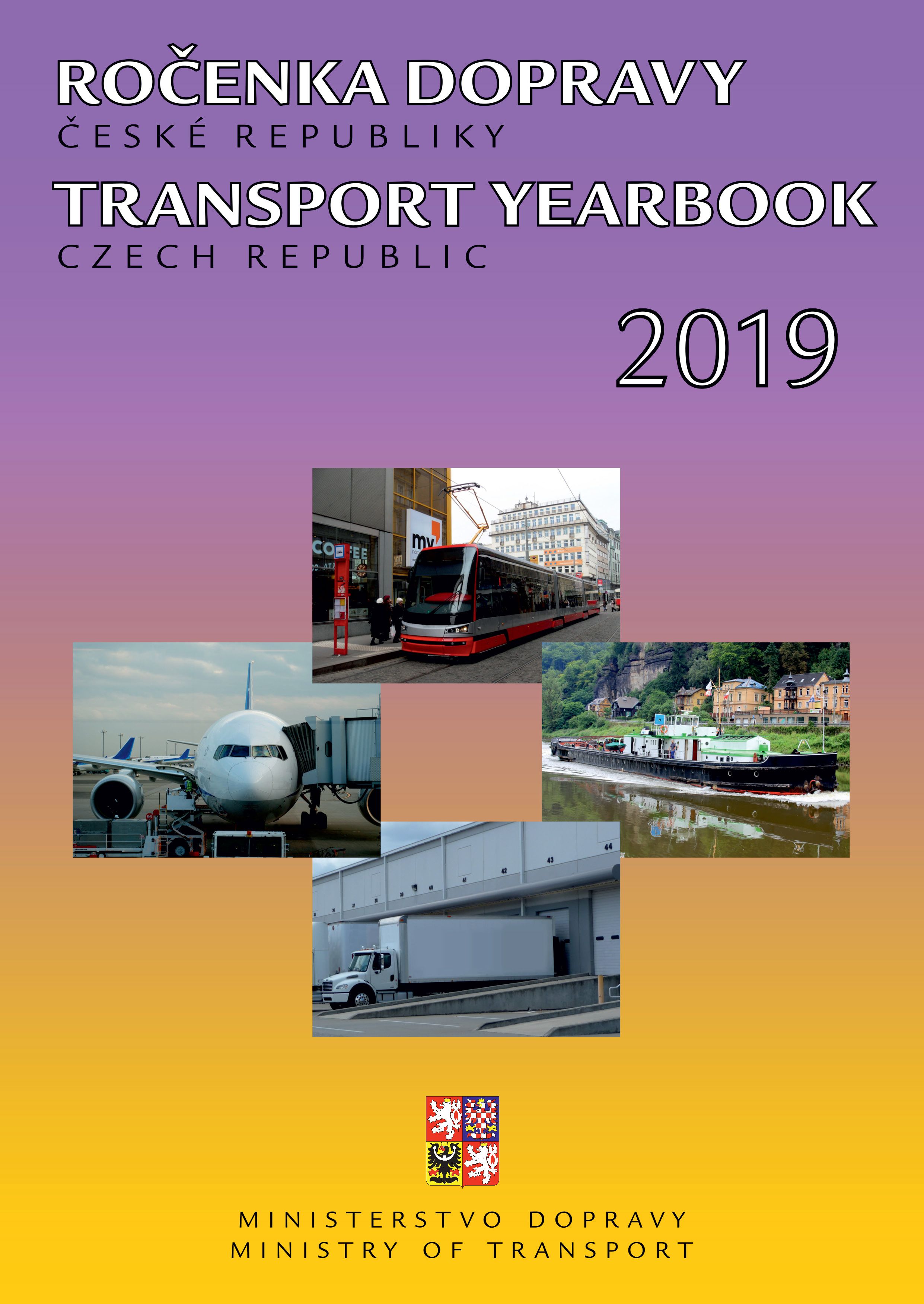 Titulní strana Ročenky dopravy 2019